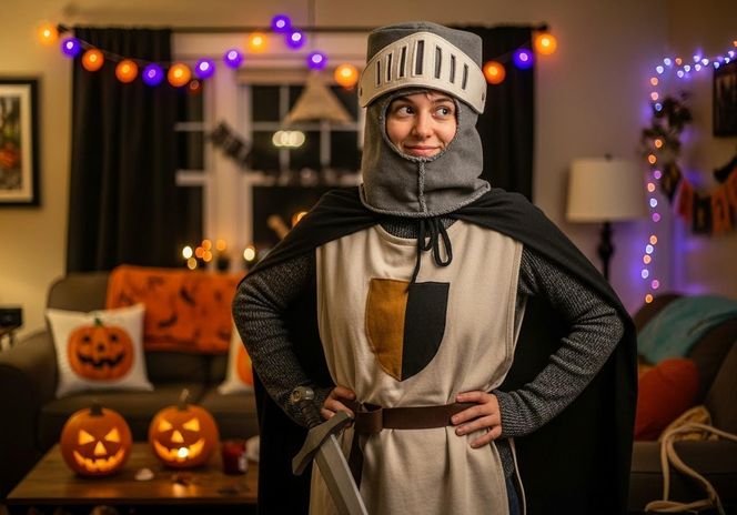 Za co się przebrać na Hallowen? Rycerz