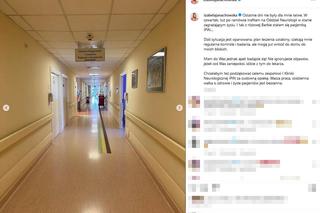  Izabela Janachowska ze szpitala prosto do pracy
