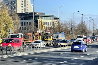 Rozkopali nowy wiadukt. Absurd na Trasie Łazienkowskiej