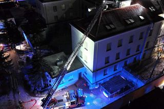 Pożar w zamkniętym Okręgowym Ośrodku Wychowawczym w Falenicy