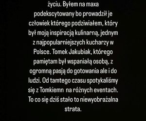 Gwiazdy żegnają Tomasza Jakubiaka. Ich słowa łapią za serce