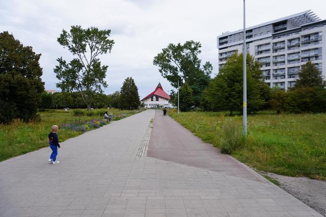 Tutaj było pierwsze lotnisko w Gdańsku. Teraz to centrum miasta