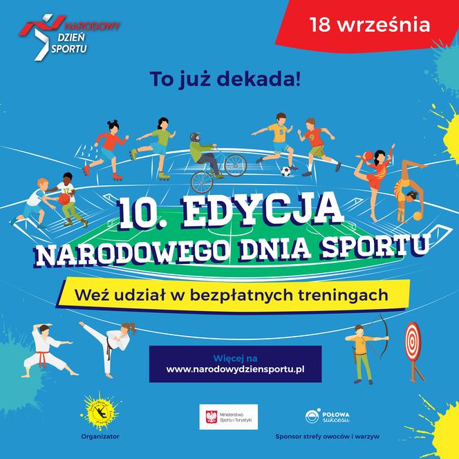 Narodowy Dzień Sportu już 18 września. Podpowiadamy, jak zostać sportowcem! 