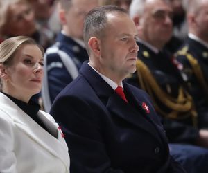 Marta Nawrocka w czasie obchodów Narodowego Święta Niepodległości