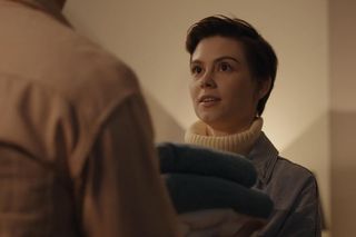 	Na dobre i na złe odc. 957. Blanka (Pola Gonciarz), Krzysztof Radwan (Mateusz Damięcki)