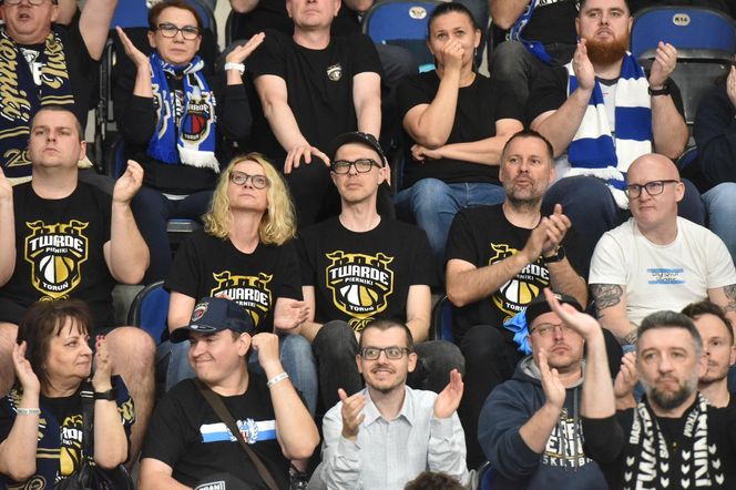 Arriva Polski Cukier Toruń - Anwil Włocławek, zdjęcia kibiców i zawodników z 4. meczu fazy play-off Orlen Basket Ligi