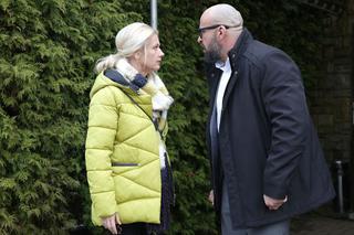 M jak miłość odc. 1431. Marzenka (Olga Szomańska), Andrzejek (Tomasz Oświeciński)