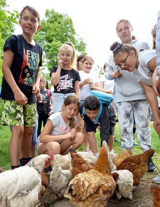 Uczniowie z wizytą u Moniki Dygas