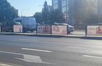 Na autobusach, słupach, budynkach. Bannery wyborcze zalały Olsztyn [ZDJĘCIA]