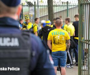 Lubuska policja zabezpieczała derby w Zielonej Górze