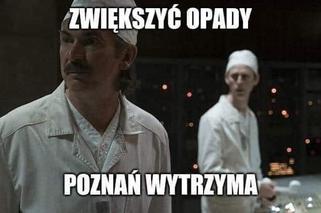 Memy po potężnej burzy w Poznaniu