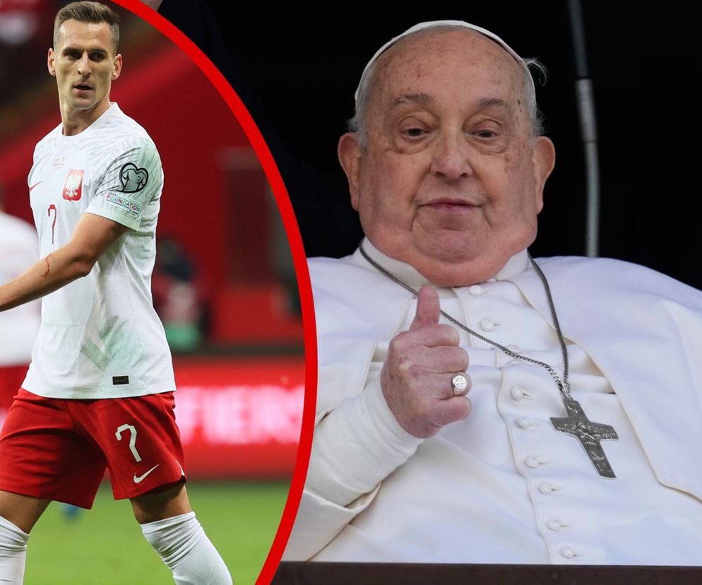 Arkadiusz Milik & Papież Franciszek 