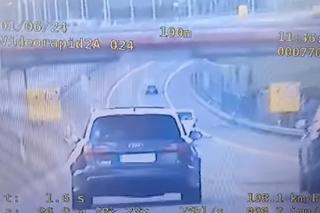 Pędził A1 w Godowie 200 km/h. Słowak słono zapłacił za brawurę - WIDEO