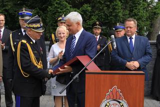 Mł. bryg. Sebastian Zdanowicz nowym szefem podlaskich strażaków