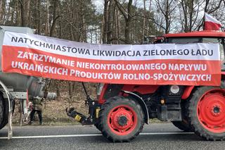 Protest rolników w Toruniu i okolicach [NA ŻYWO]