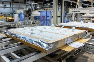 Polska stacja antarktyczna budowane jest w technologii prefabrykacji - w takiej samej można wybudować zwykły domrykatów drewnianych,