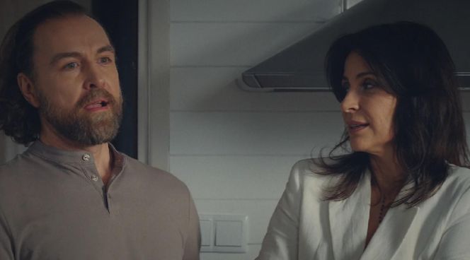 M jak miłość, odcinek 1876. Tomasz (Ziemowit Wasielewski), Ada (Marta Lewandowska)