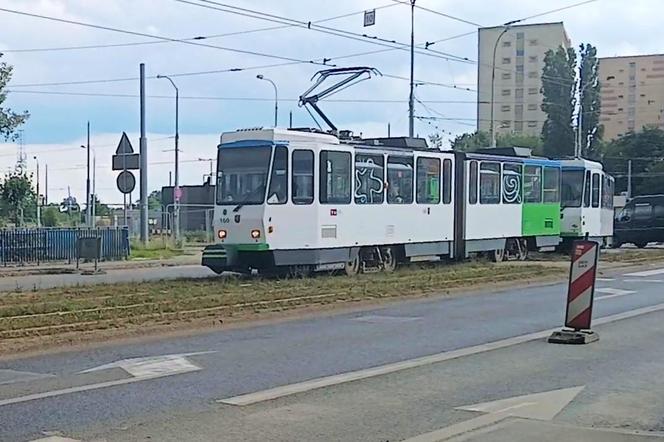 Al. Powstańców Wlkp. przed przebudową