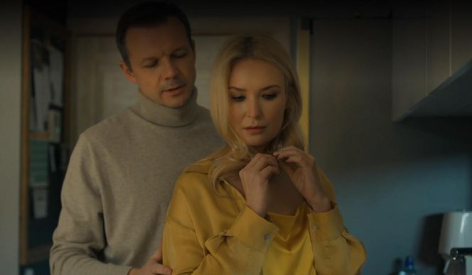 	Barwy szczęścia odc. 3199. Bruno (Lesław Żurek), Karolina (Marta Dąbrowska)