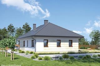 Projekt domu Od serca z katalogu Muratora - wizualizacje, plan, aranżacje