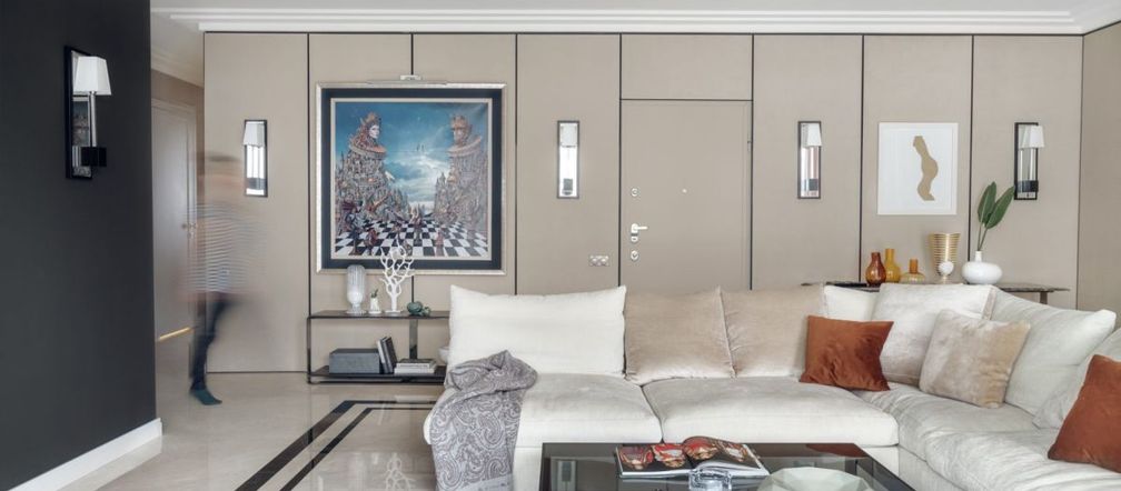 Eleganckie wnętrze apartamentu