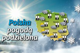 Polska. Prognoza pogody 8.01.2021: Polska pogodą podzielona
