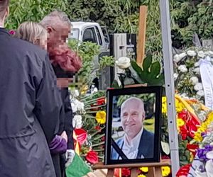 Może w niebie był wolny etat burmistrza. Wzruszające słowa na pogrzebie Piotr Żbikowskiego