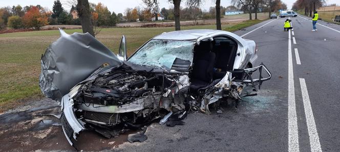 Lechówka: Koszmar o poranku. 36-latek nie żyje. Wypadek na DK 12