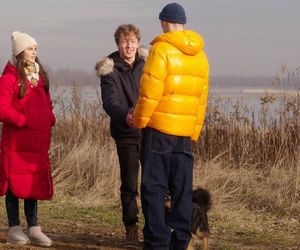 	M jak miłość odc. 1861. Basia (Karina Woźniak), Kacper (Bartosz Ziewiec), Michał (Igor Pawłowski)