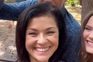 M jak miłość na planie. Kinga (Katarzyna Cichopek), Piotrek (Marcin Mroczek), Anita (Melania Grzesiewicz), Kamil (Marcin Bosak)