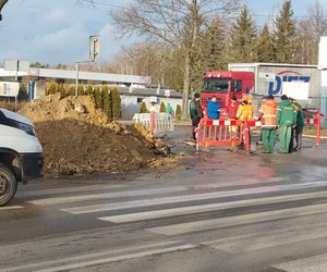 Awaria magistrali wodociągowej w Starachowicach