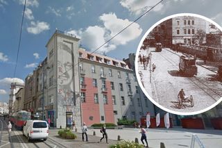 Ulica Gdańska w Bydgoszczy. To zdjęcie zrobiono w 1899 roku. Ulica nazywała się Danzigerstraße 