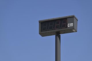 Niski stan wody w Wiśle