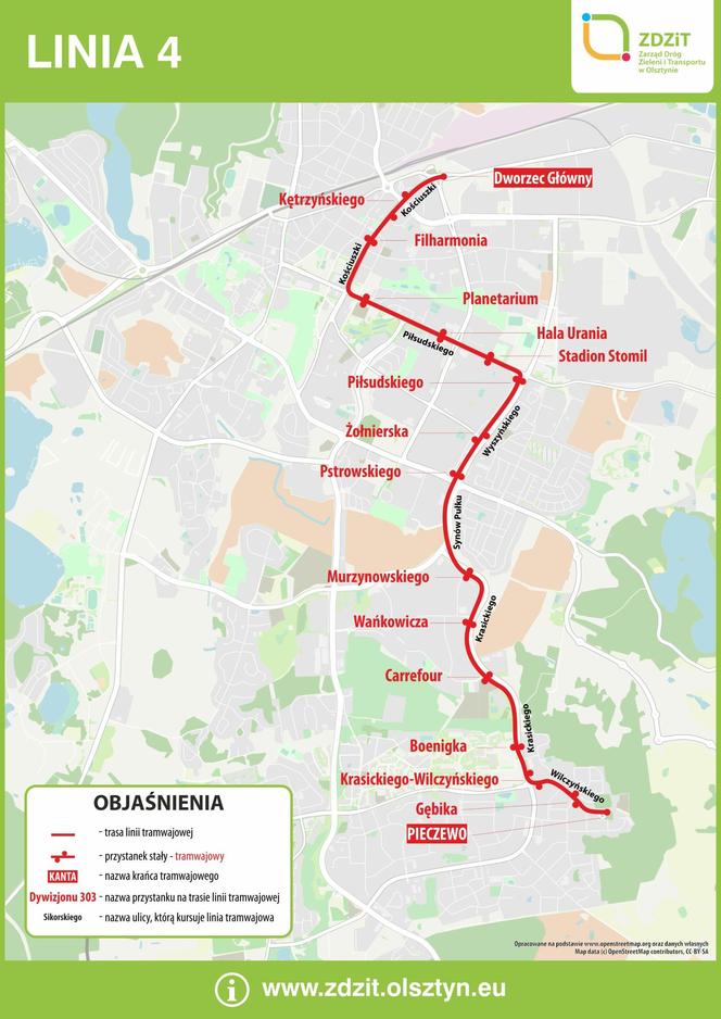 Rewolucja w komunikacji miejskiej w Olsztynie. Nowe linie tramwajowe i zmiany w kursowaniu autobusów