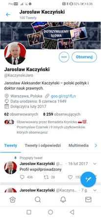 Twitter Kaczyński