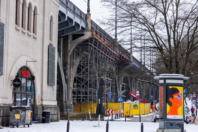 Remont mostu Poniatowskiego w Warszawie