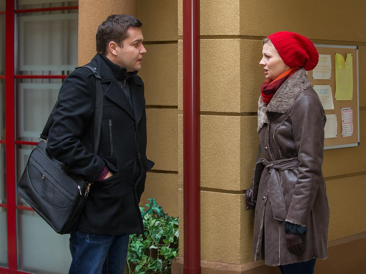 Na Wspólnej odcinek 2257, Julia (Katarzyna Kołeczek), Michał (Robert Kudelski)