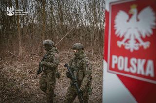 Prawie 1,2 tys. dni służą na granicy polsko-białoruskiej. Lubelscy terytorialsi bronią kraju od 2021 roku. Zdjęcia