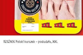 RZEŹNIK Polski kurczak – podudzia, XXL - 3,75 zł/1 kg