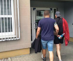 Akcja policji na ul. Brzeskiej