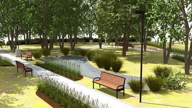 Będzie nowy zielony mini park w Rzeszowie. Są pierwsze wizualizacje