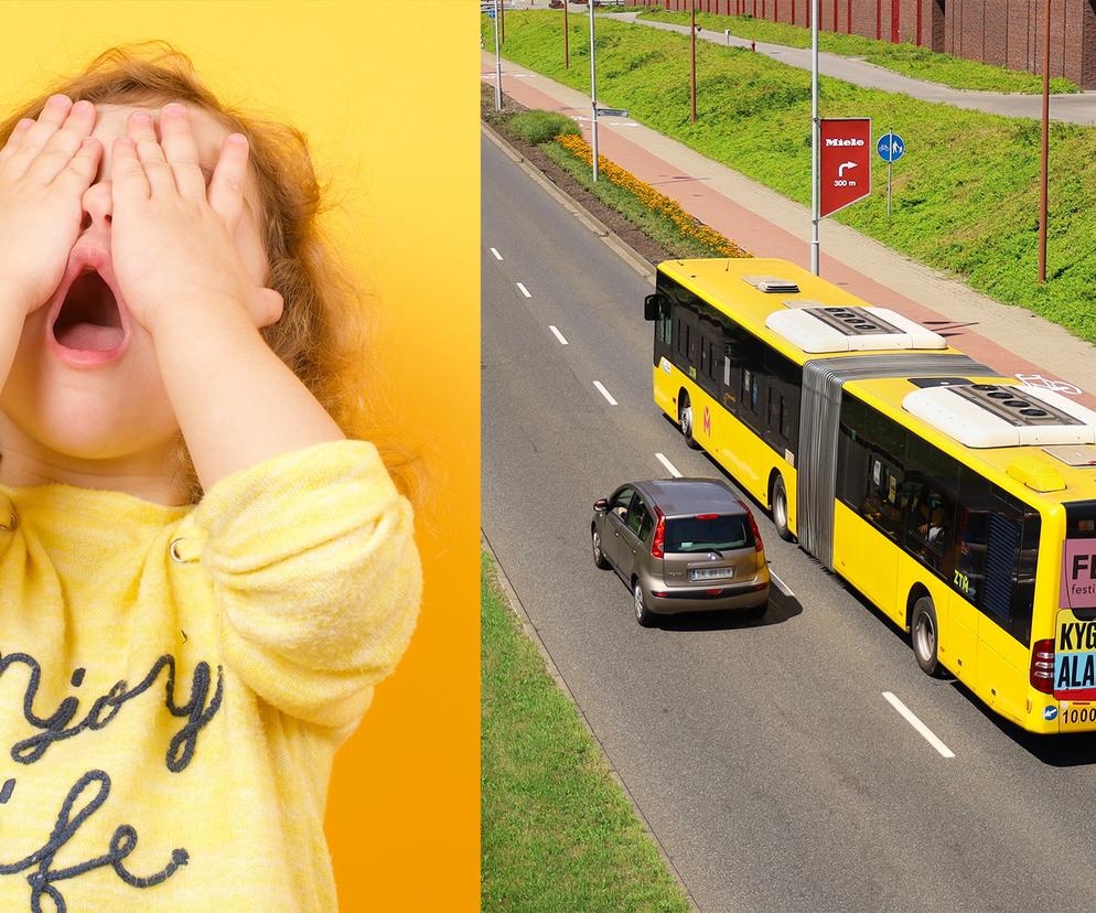 Krzyk kobiety słychać było w całym autobusie. Kierowca uratował życie jej dziecka!