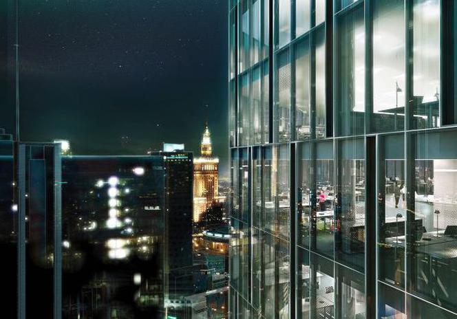 Nowy biurowiec przy rondzie ONZ (projekt Schmidt Hammer Lassen)
