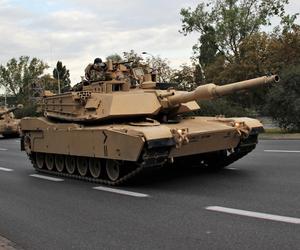 Ameryknski czołg M1 Abrams - próba defilady 2024