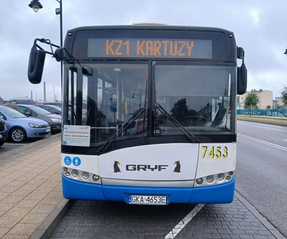  Zmiany w komunikacji zastępczej do Kościerzyny