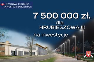 Hrubieszów: 7,5 mln zł na inwestycje