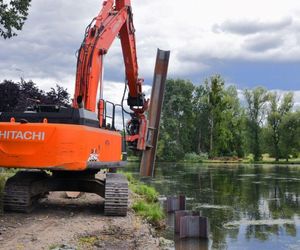 Tak się zmieniają bulwary nad Brdą w Bydgoszczy. Powstanie miejsce do cumowania łodzi i taras widokowy