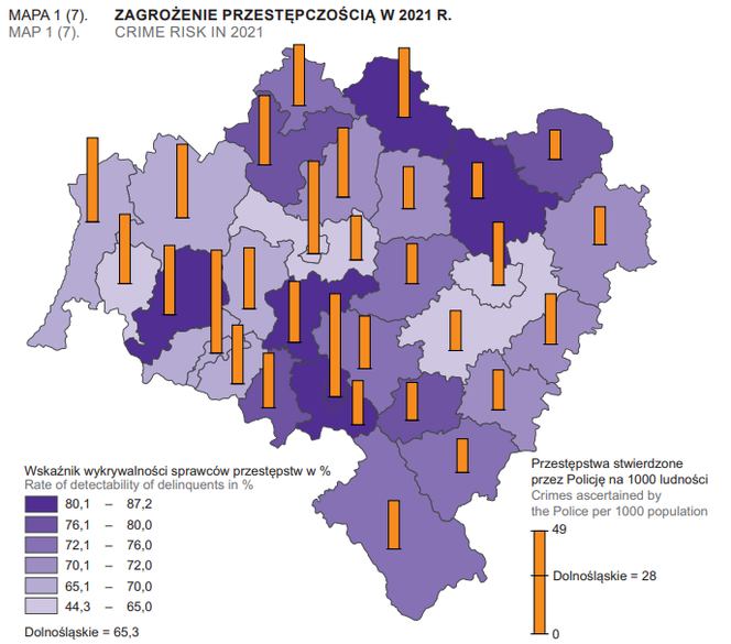 Najczęstsze przestępstwa na Dolnym Śląsku. Jak skuteczna jest policja?