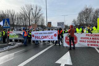 Stop budowie CPK. Protest mieszkańców regionu w Katowicach