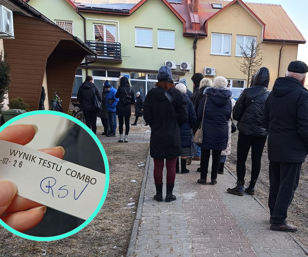 Żeby dostać się do przychodni, stoją z gorączką nawet godzinę. “Na dworze mróz -10 stopni”